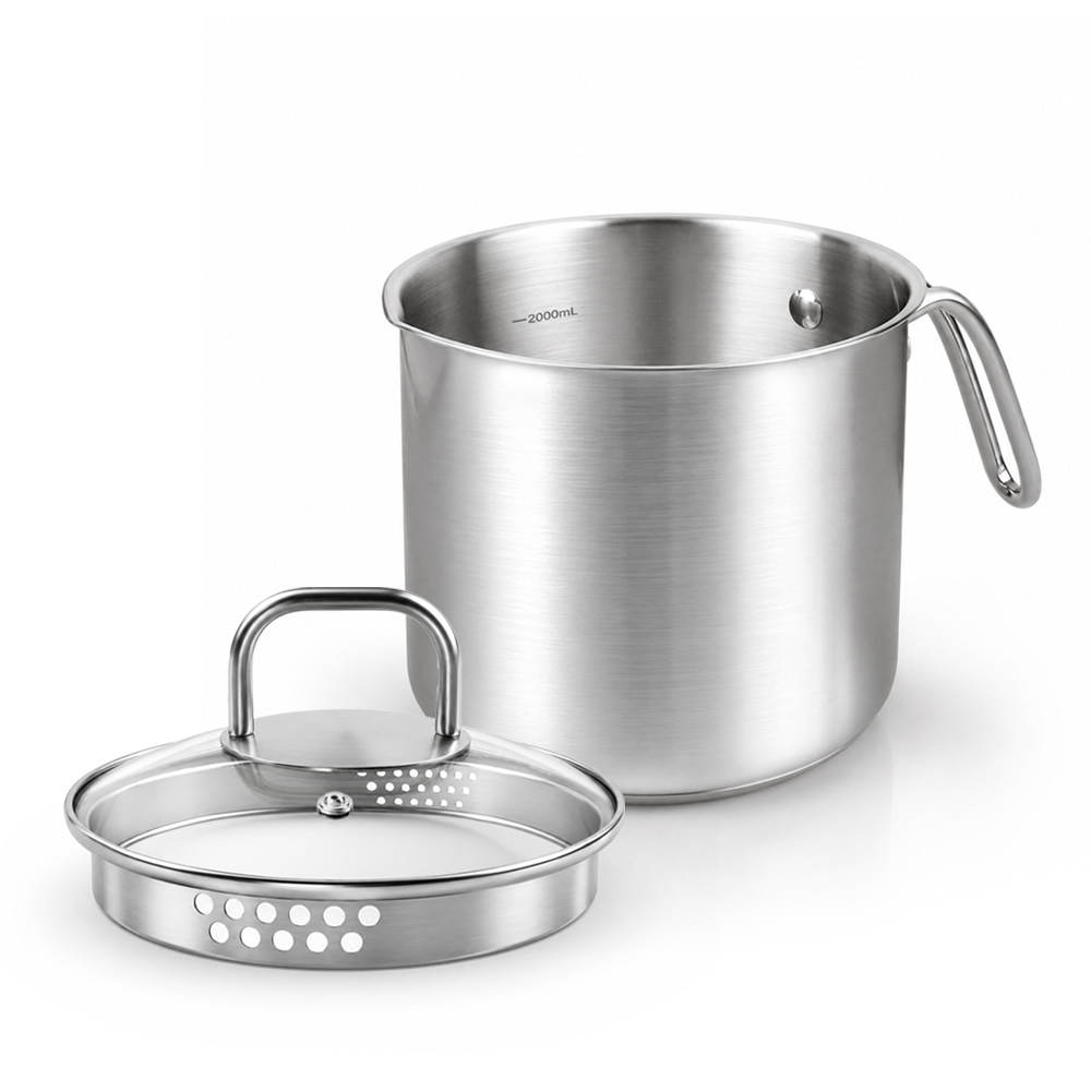 오브쿡스 IH 스텐 멀티팟 16cm 2.8L