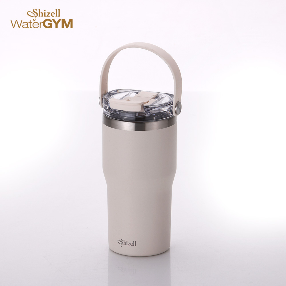 쉬젤 워터짐 텀블러 밀크크리미 600ml 