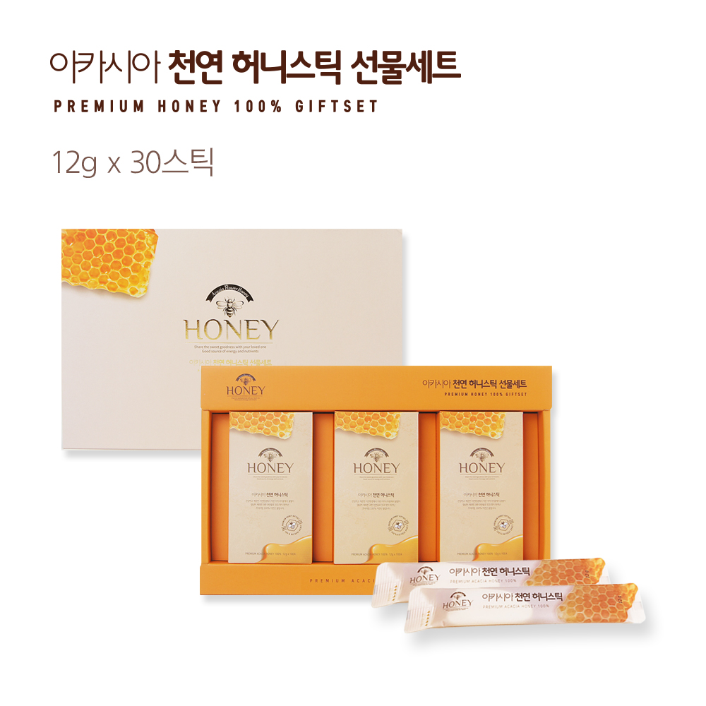 아카시아 천연 허니스틱 30포