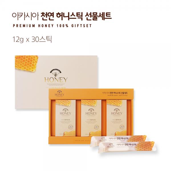 아카시아 천연 허니스틱 30포