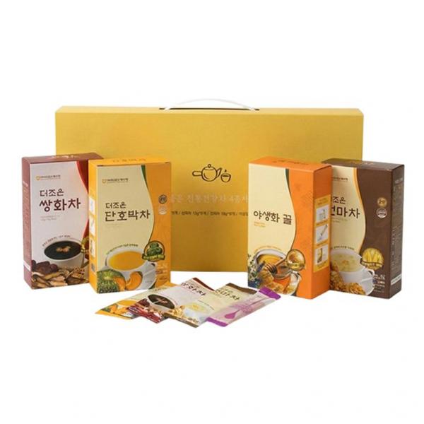 더존건강 전통 건강차 4종 선물세트