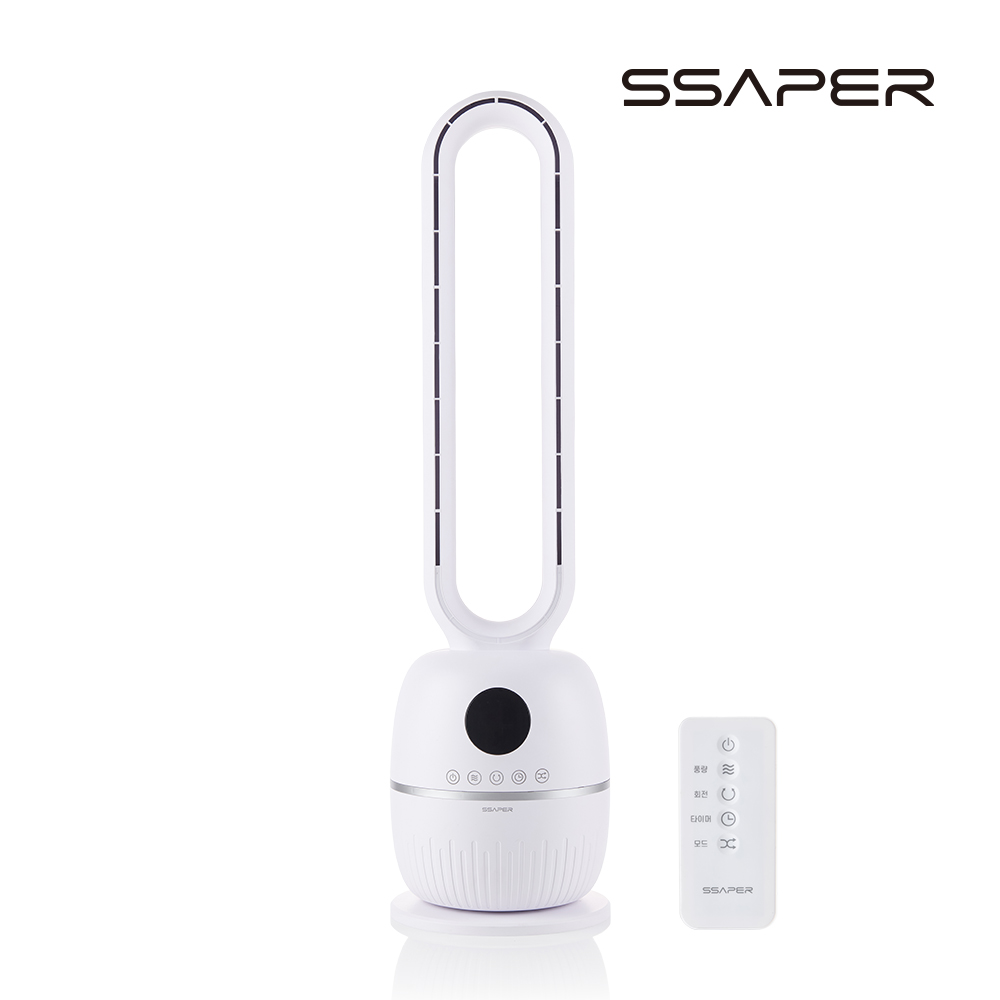 셰퍼 에어큐 날개없는선풍기 (리모컨포함) (SS-J5001)