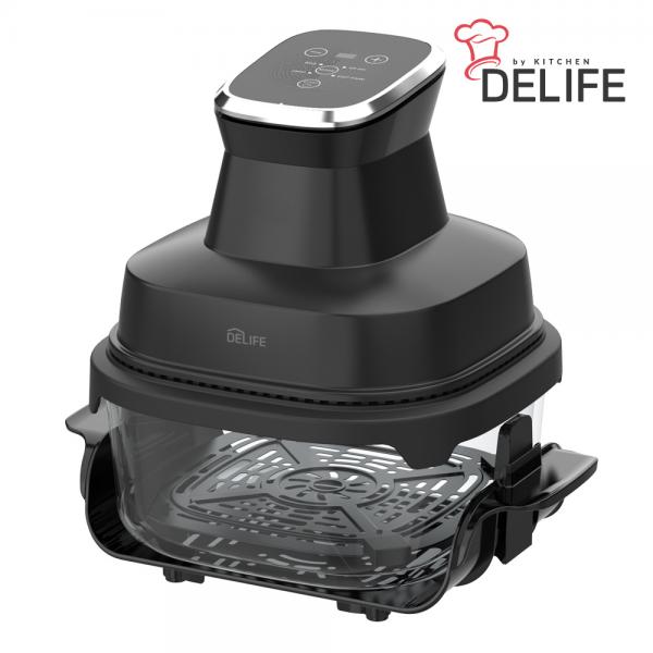 디라이프 원팟 글라스 에어프라이어 4L (HBH-AF1500DW)