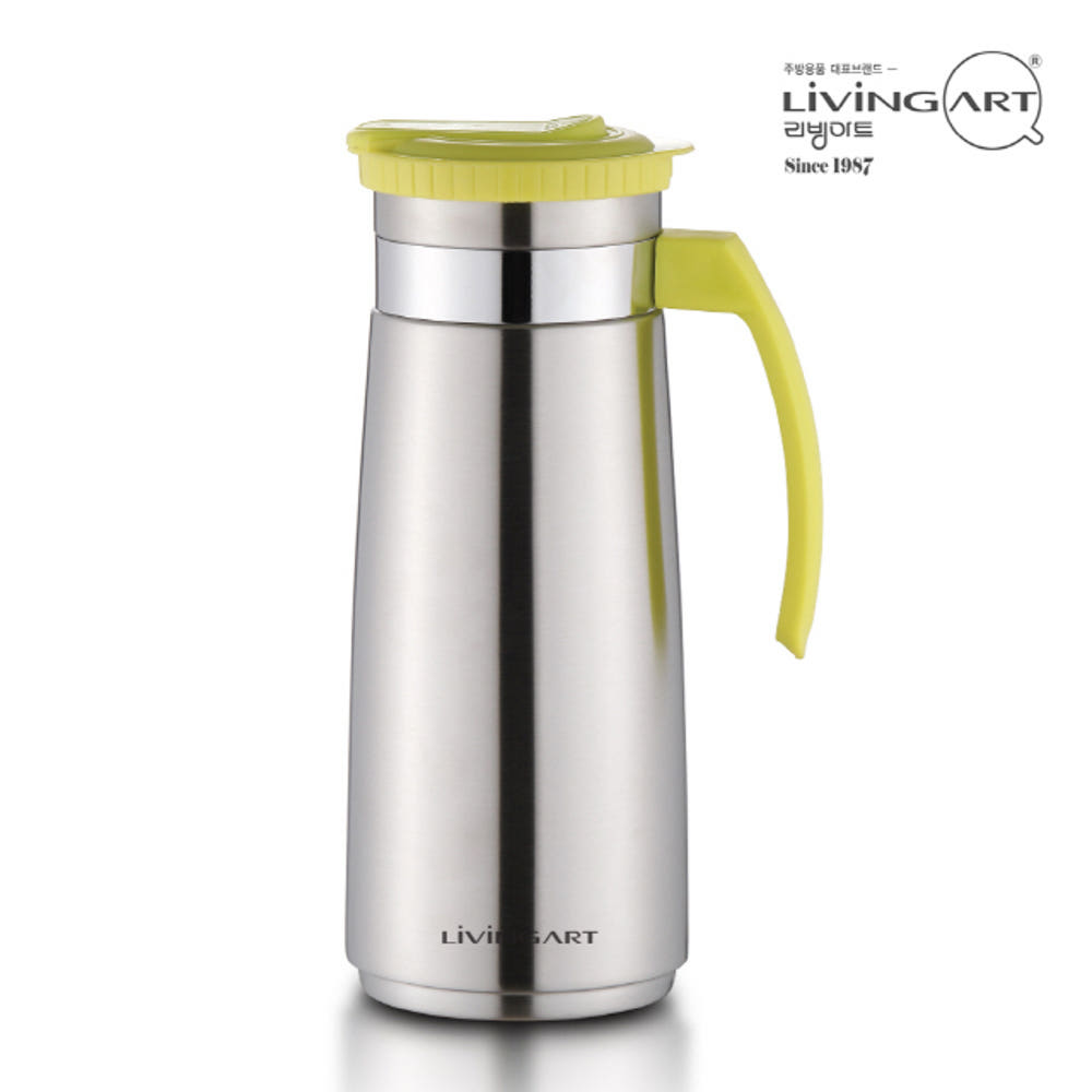 리빙아트 스텐 물병 1300ml