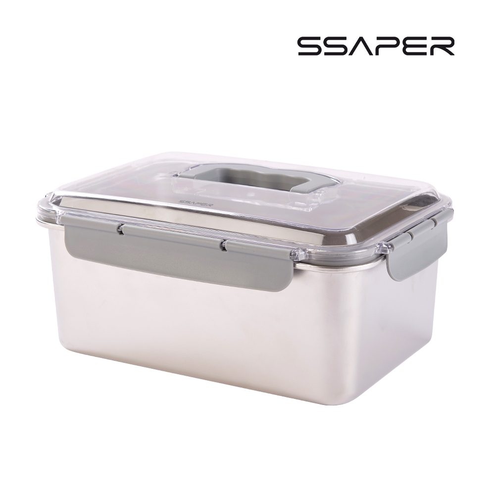 셰퍼 스텐 세이브 밀폐용기 직사각 5800ml