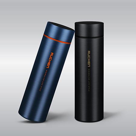 루첸 LED 온도계 텀블러500mL