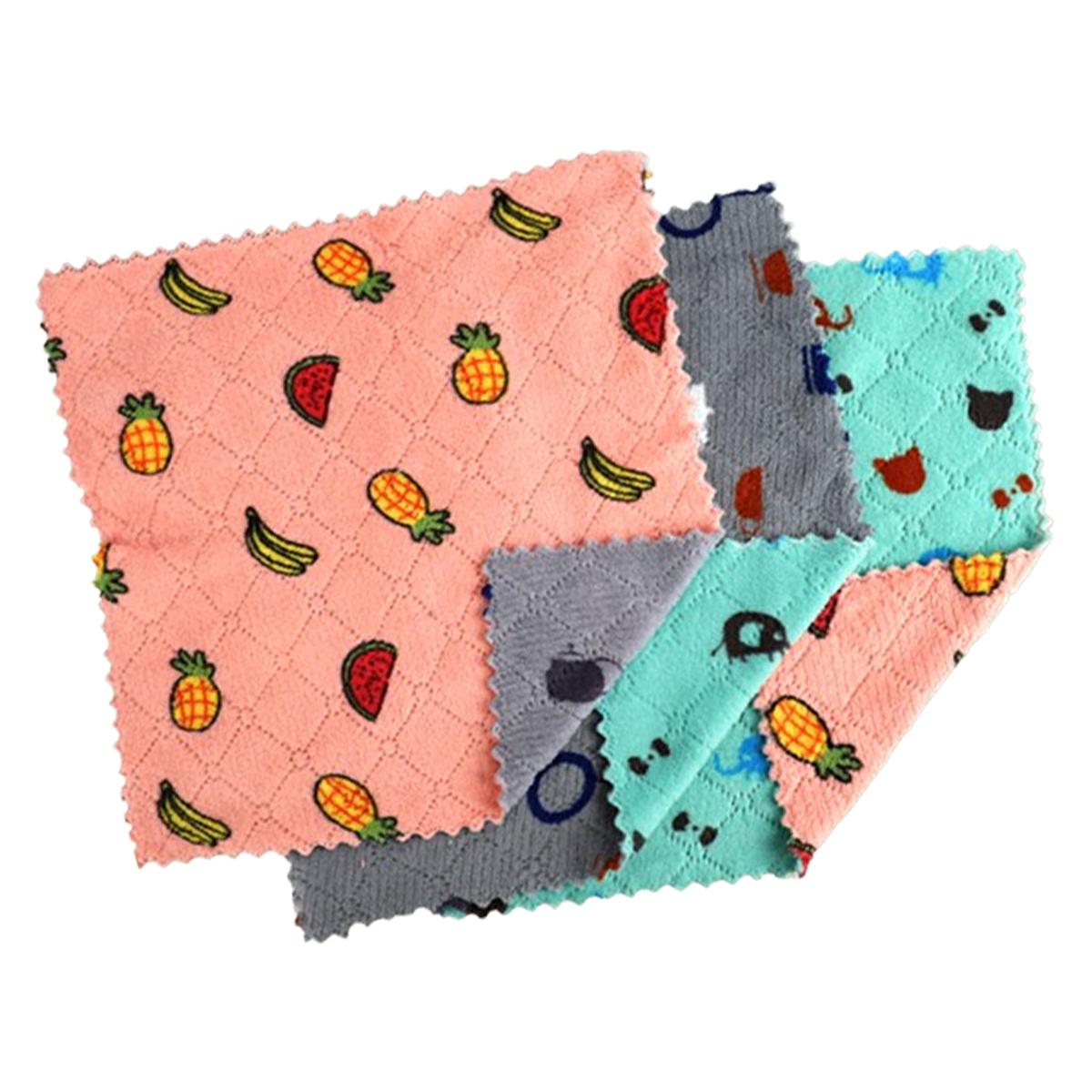 극세사 양면무늬 행주3P (30*29cm)