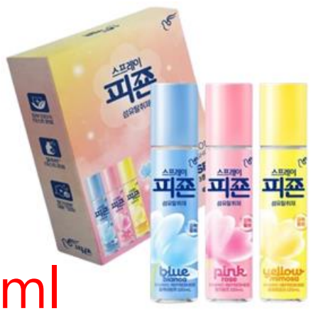 [피죤]스프레이 섬유탈취제 120ml * 3종