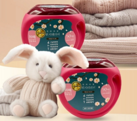 워시테라피 캡슐 세탁세제 4in1 (50개)