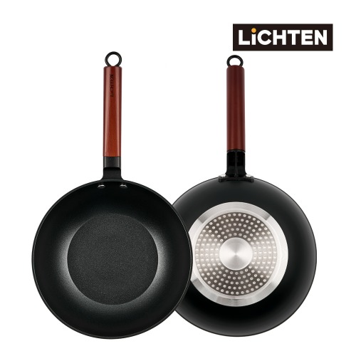 리히텐 IH 블랙우드 궁중팬 28cm