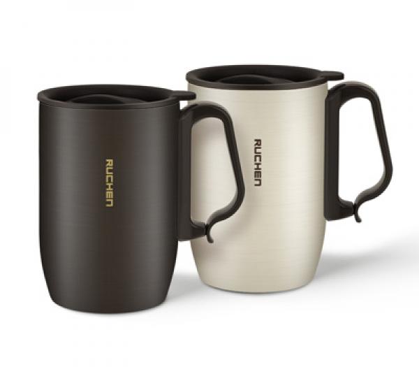 루첸 스테인리스 이중머그400mL 1P